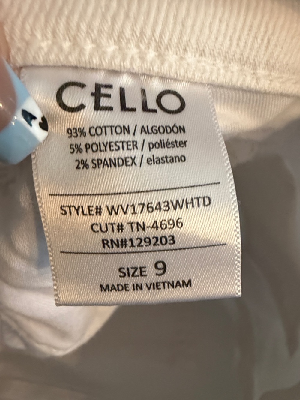 Cello White Ripped Skinny Jeans - Picture 7 of 12